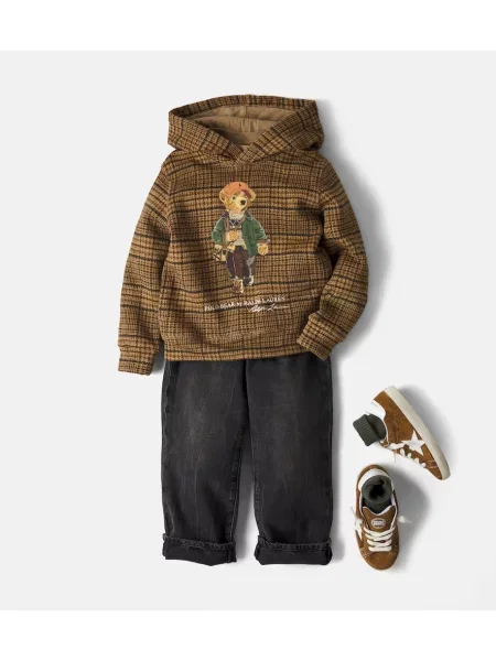 Gyerek pólóing Polo Ralph Lauren barna