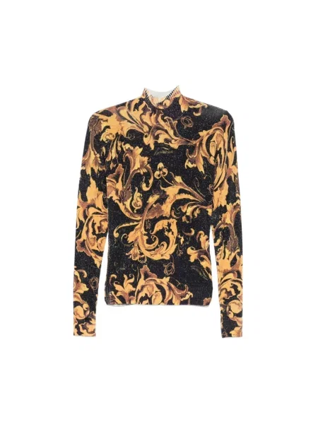Sweter z golfem Versace Jeans Couture