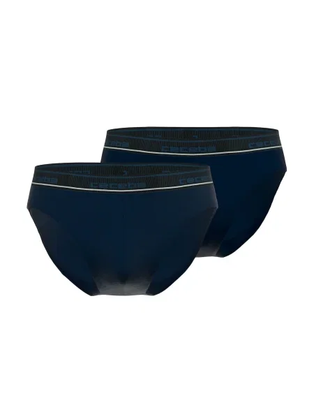 CECEBA Spodnje hlačke svetlo modra / temno modra meta siva