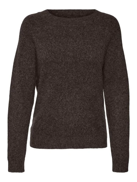 VERO MODA Pulover čokolada smeđa
