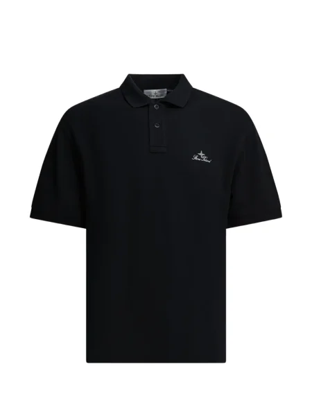 Polo Stone Island cu strasuri negru