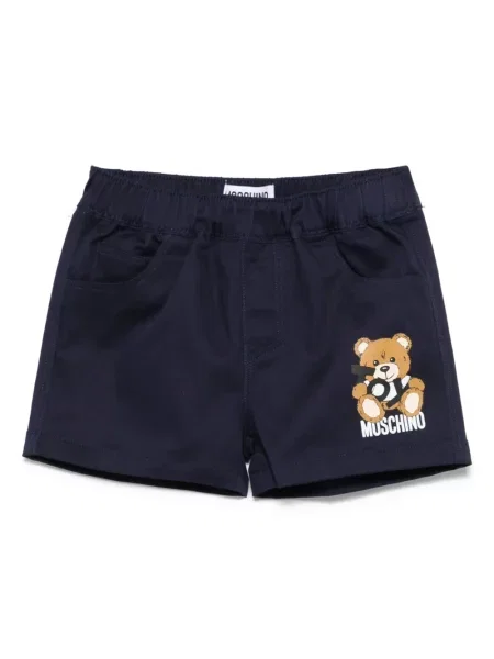 Szorty dziecięce Moschino niebieskie