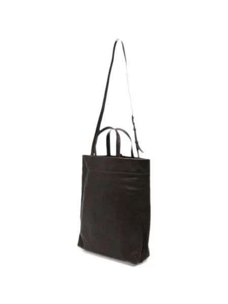 Geantă shopper Lihann George din piele maro
