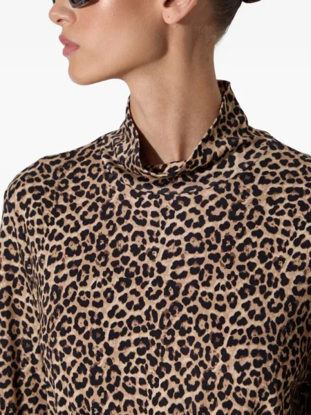 Rochie midi A.p.c. cu imagine până la genunchi de costum