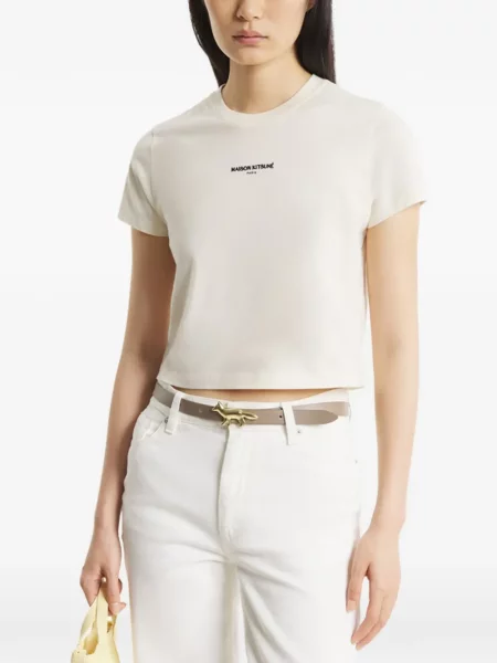 Tricou Maison Kitsune cu imagine