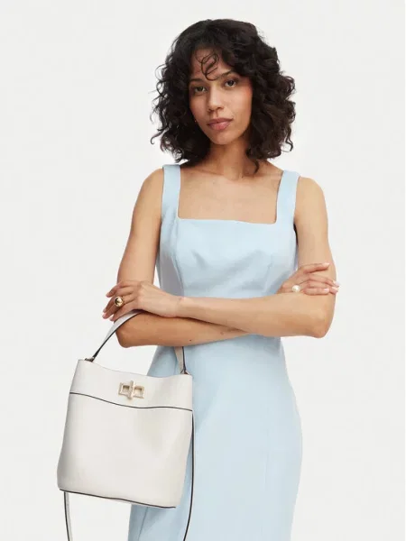 Furla Дамска чанта Amelia M Bucket CN бял