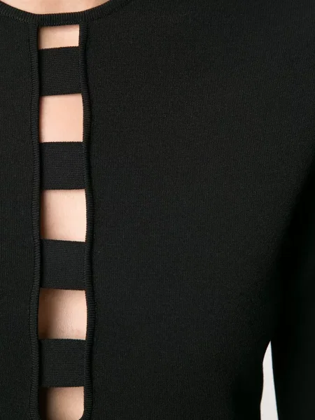 Top David Koma negru
