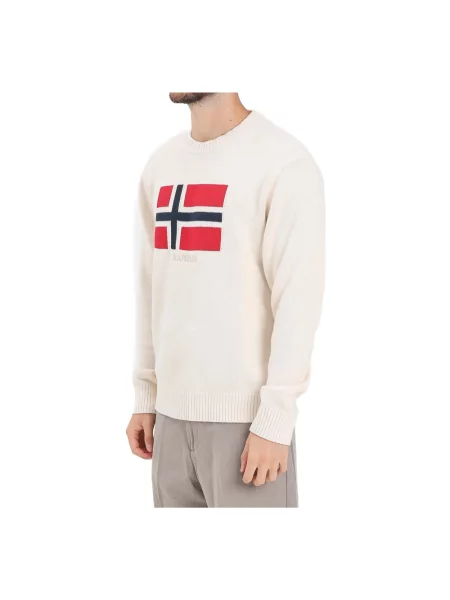 Sweter Napapijri beżowy
