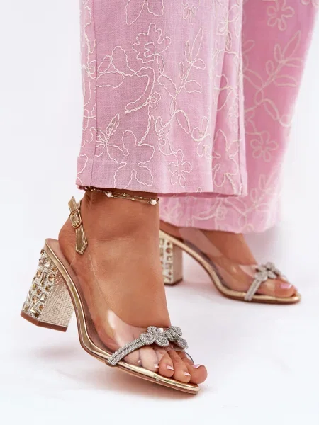 Прозрачни сандали S. Barski