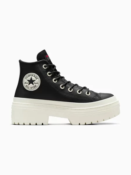 Шкіряні кеди Converse Chuck Taylor All Star Lugged Heel чорний