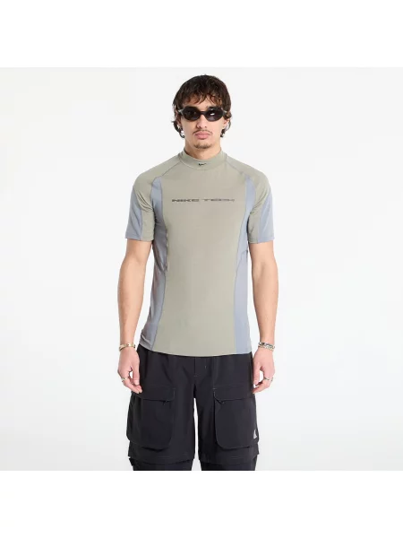 Tricou Nike Dri-FIT Short-Sleeve Base Layer Light Army/ Cool Grey/ Cool Grey/ Black XL negru