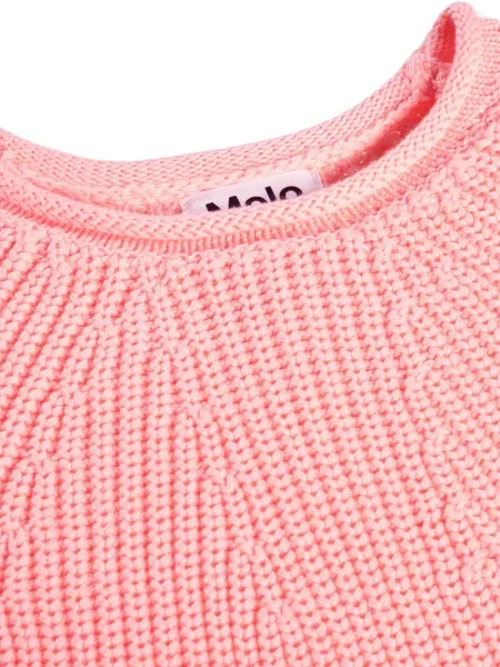 Sweter dziecięcy Molo różowy