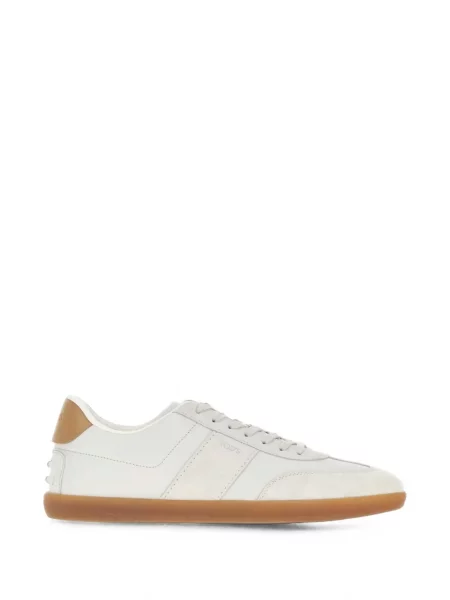 Sneakerși Tod's cu șireturi din piele