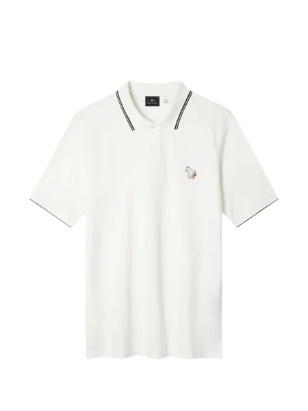 Polo Mps cu broderie alb