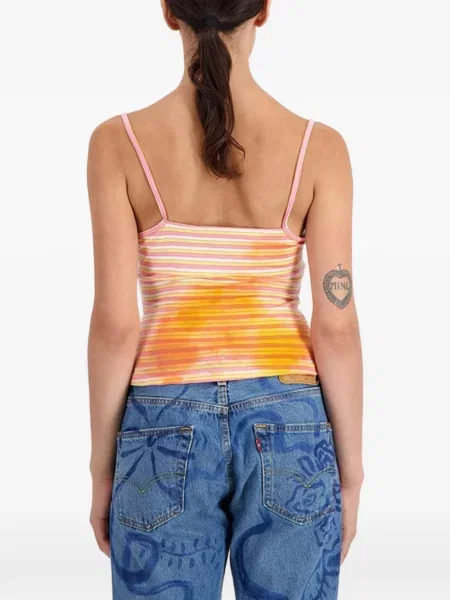 Top Collina Strada cu model floral roz