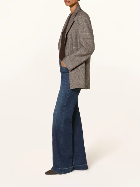 7 For All Mankind Džíny S Širokými Nohavicemi Modern Dojo blue vibe modré