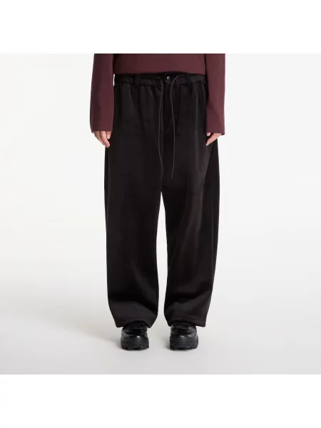 Spodnie Adidas sztruksowe do biegania czarne