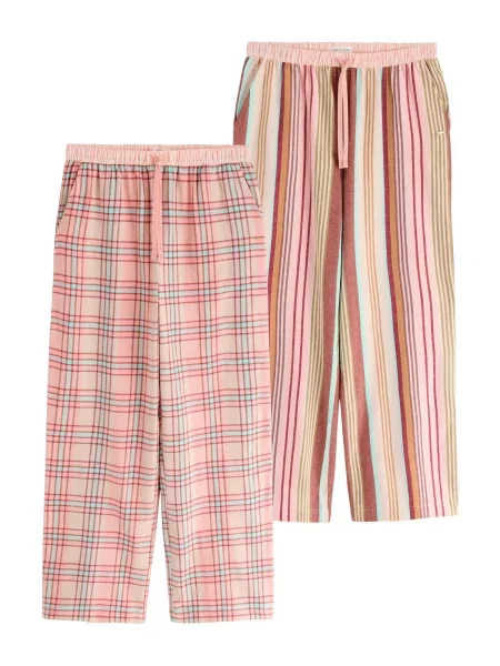 Next Pantaloni de pijama mai multe culori roz
