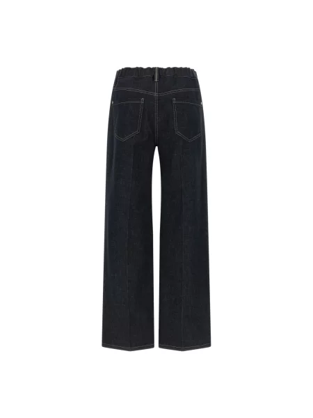 Jeansy Brunello Cucinelli niebieskie