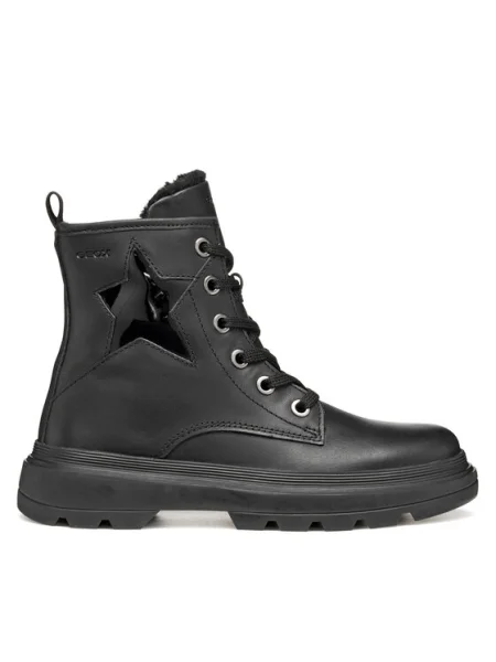 Geox Botine J Kiddartah D negru