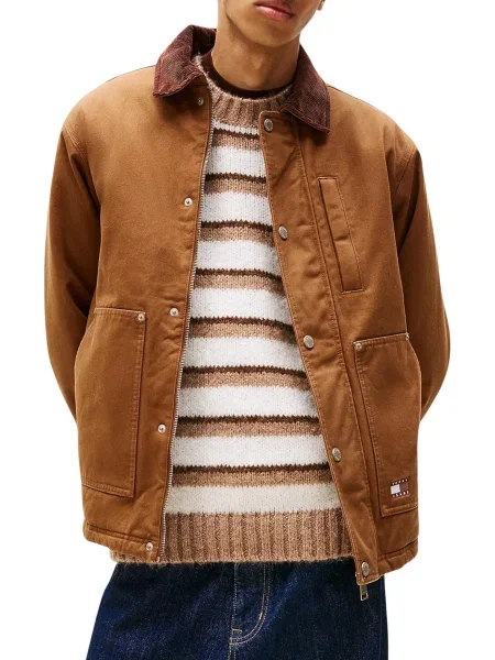 Jakna Tommy Hilfiger Jeans modra