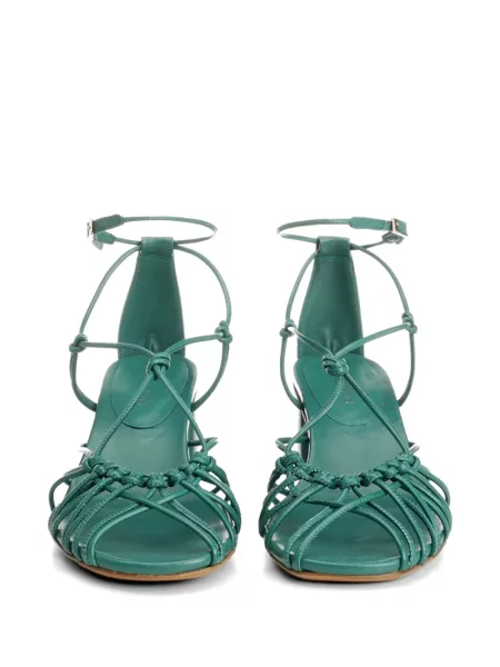 Sandale Forte_forte din piele verde