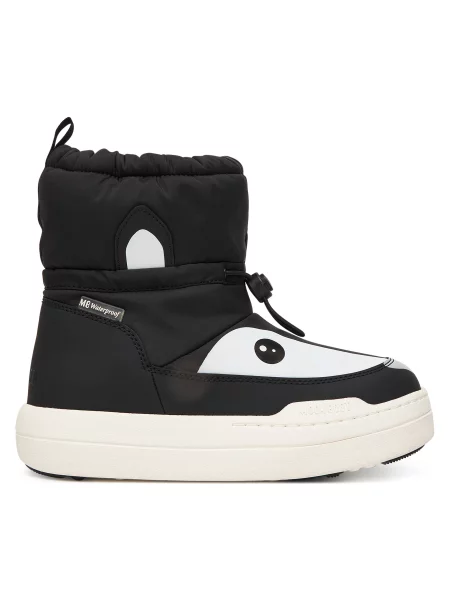 Moon Boot Sniego batai Mb Jr Park Tube Mid Animal Wp D Juoda balta