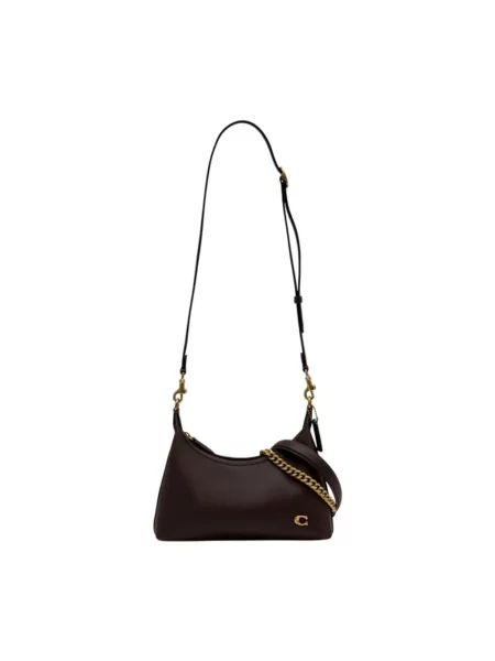 Coach torebka skórzana Juliet Shoulder Bag 25 brązowa
