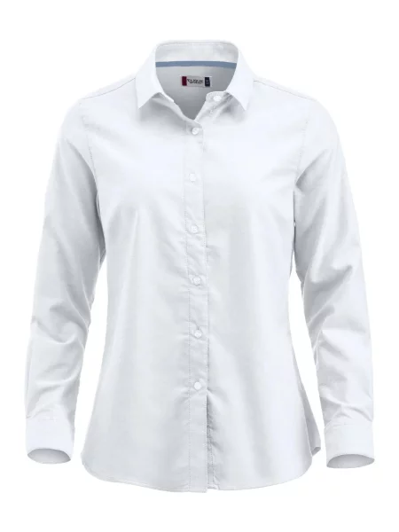 Clique Koszula Oxford Garland easy care – white biała