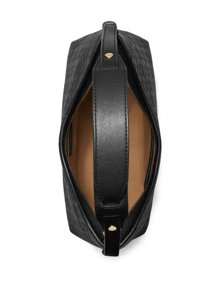 Geanta de piele Tory Burch din piele negru