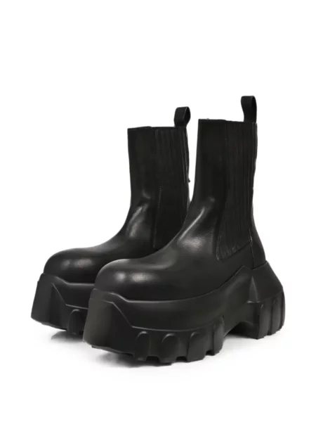 Botine Rick Owens chunky negru