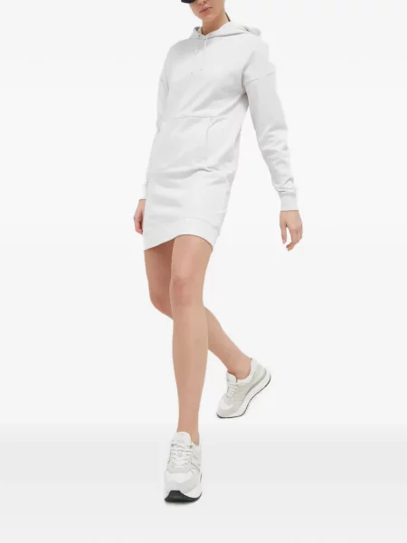 Rochie mini Helly Hansen cu glugă alb