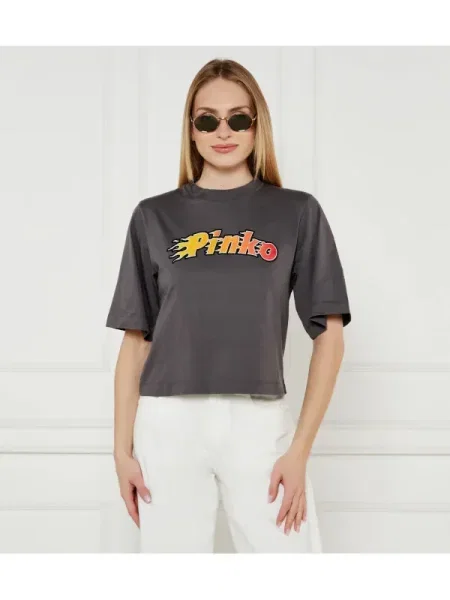 Pinko Tricou NIAMEY | Relaxed fit gri