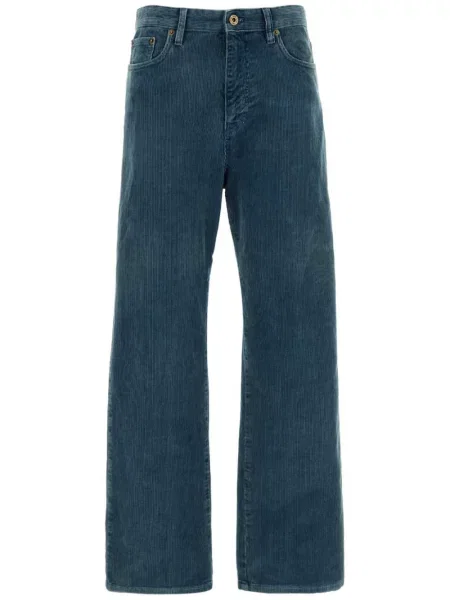 Spodnie Miu Miu niebieskie