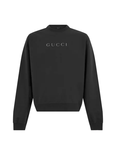 Bluza z kapturem Gucci z kapturem czarna