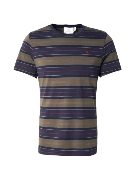 Barbour Majica Tartham kamela / mornarska / oliva / rjasto rdeča