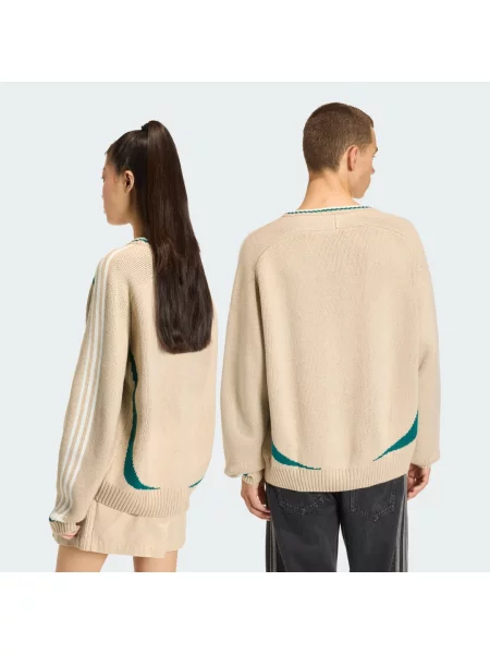Svetr Adidas Originals béžový