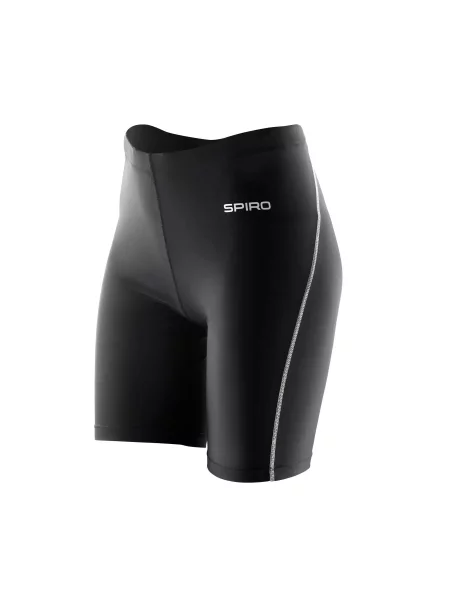 Szorty Spiro Bodyfit czarne