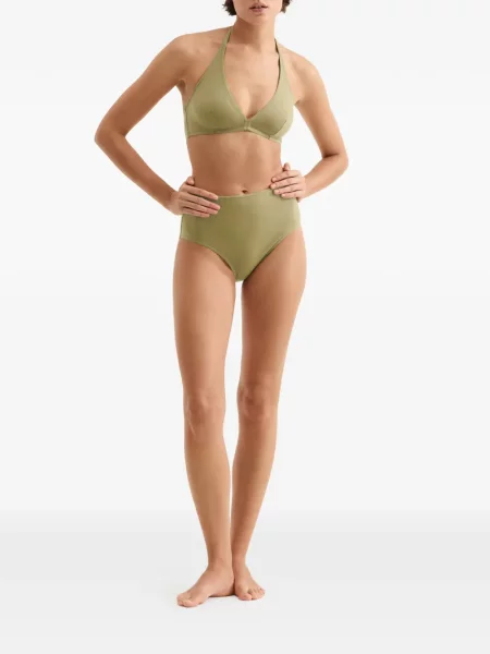 Bikini Eres cu talie înaltă verde