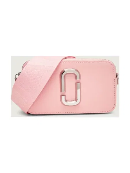 Marc Jacobs De piele geantă poștaș THE SNAPSHOT roz