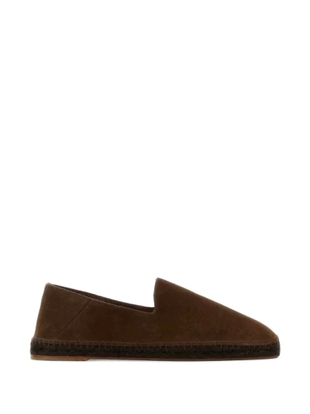 Espadrile Castaner din piele de căprioară maro