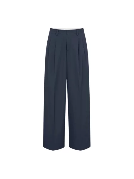 Spodnie Rossi w piórka niebieskie