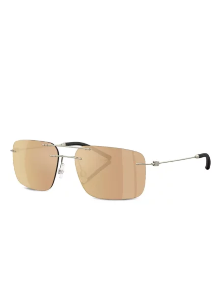 Ochelari de soare Moncler Eyewear argintiu