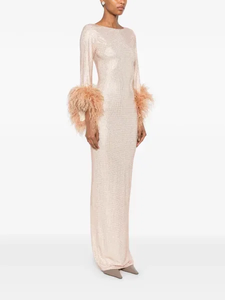Rochie Miron cu pene