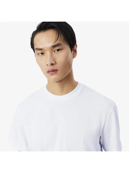 Lacoste T-Shirt Z Nadrukiem biały