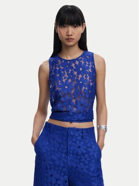 Top Desigual modrý