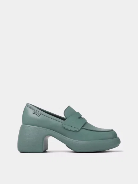 Шкіряні Лофери Camper Thelma блакитний