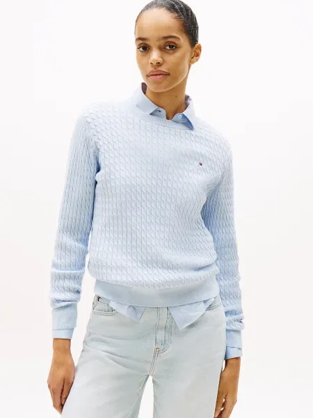 Tommy Hilfiger Pulover albastru