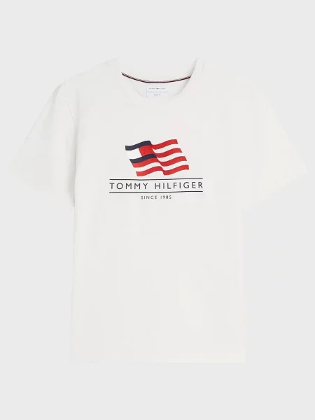 Футболка Tommy Hilfiger біла