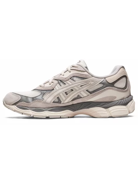 Кожаные повседневные кроссовки Asics Gel-cumulus серые